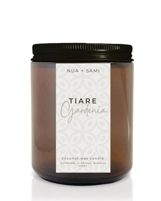 Tiare Gardenia - Coconut Wax Candle