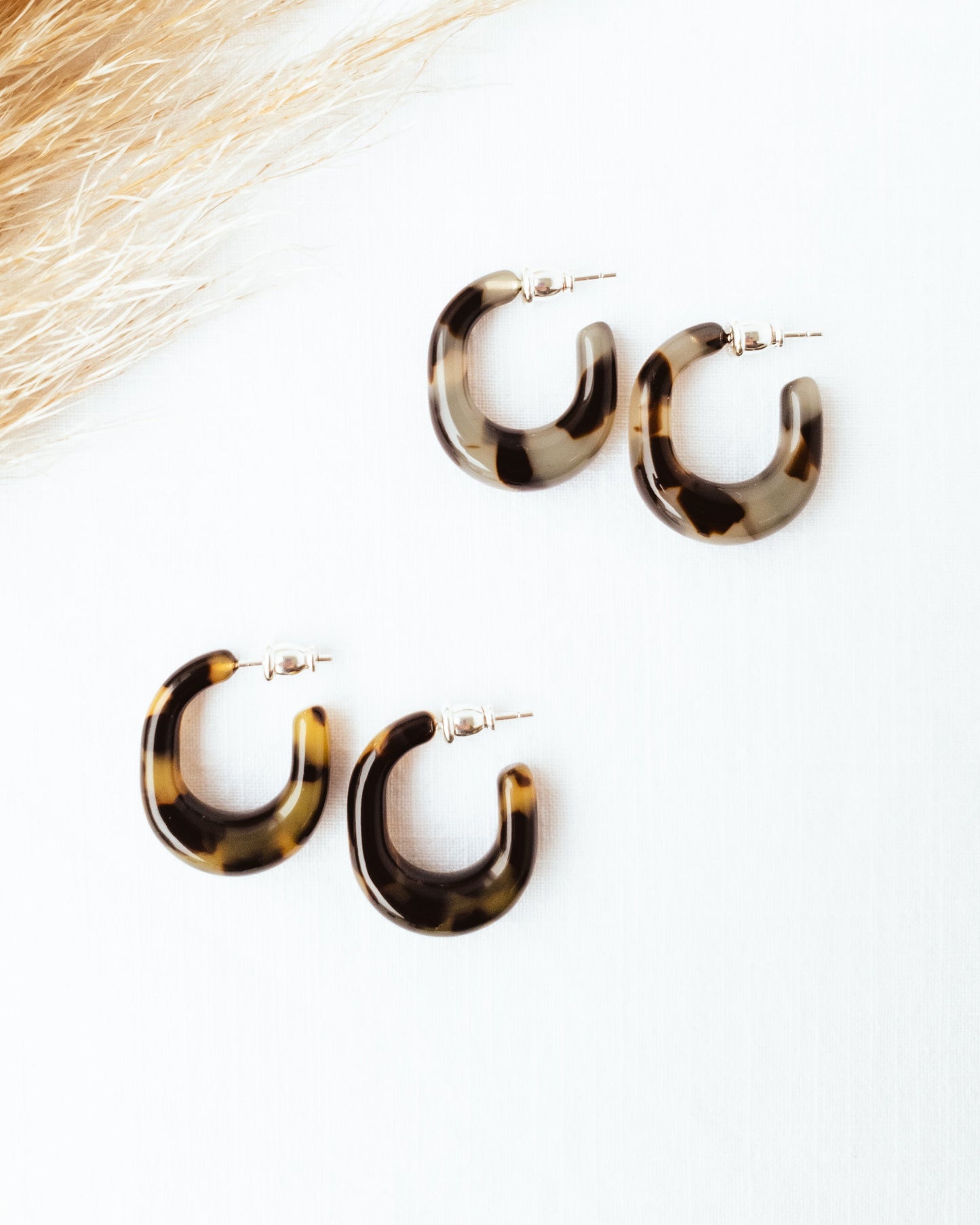 Eco Torti Oval Hoops - Classic