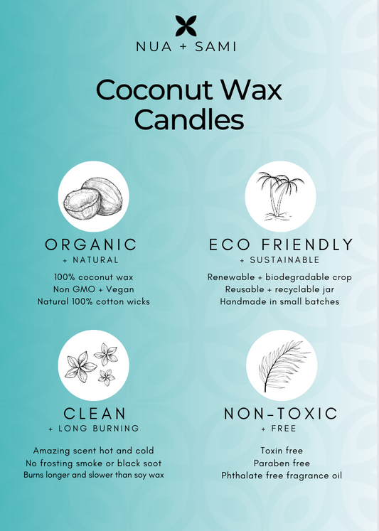 Coco Vanilla - Coconut Wax Candle