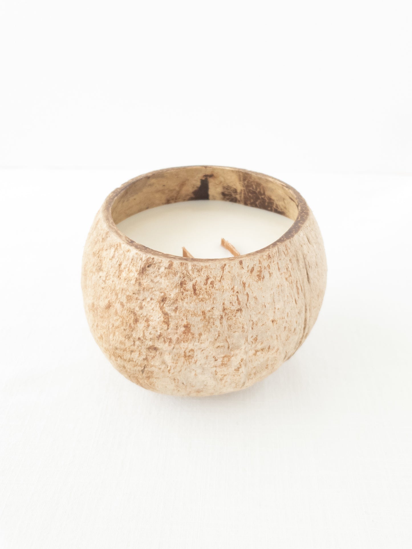 Coconut shell Candle