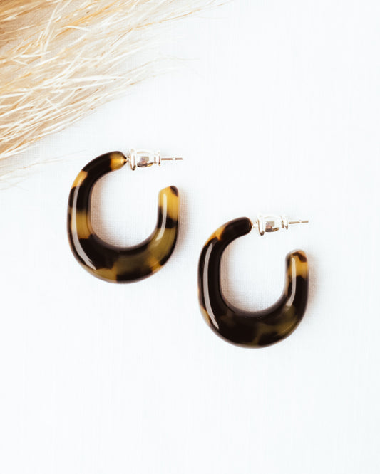 Eco Torti Oval Hoops - Classic